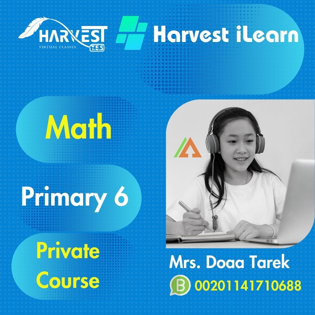 Mrs. Doaa Tarek Math Primary 6 Private (1)